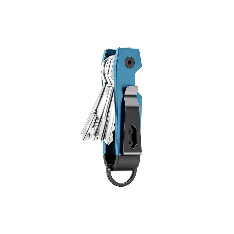 Compact Metal Key Organizer for Men and Women