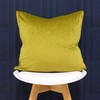 Riva Paoletti Meridian Large Square Cushion Cover - Dove Silver