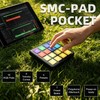 M-VAVE SK16 SMC-PAD Pocket Wireless MIDI Controller, 16 RGB Backlit