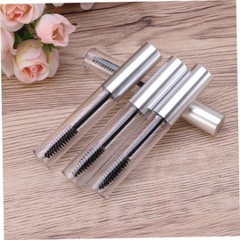 IWOWHERO Diy Beauty 4pcs 10ml Empty Mascara Tubes Eyelash Brush Funnels Pipettes for Mascara Cream Storage