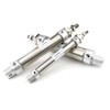 ZUC Stainless Steel Air Pneumatic Cylinders Double Compressed Air Cylinder