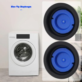 ECSiNG 10 x Blue Tip Diaphragm Water Valves Replacement Diaphragm for Washing Machine 823492 F8431101 23003442 Whirlpool Compatible