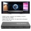 4x2 4K 60Hz HDMI 2.0 Matrix Switcher Splitter Adapter YUV4:4:4