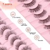 Natural Eyelashes Cat Eye Lashes 14MM Strip Lashes 3D Volume