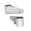 Chrome Motorcycle Headlight Side Mounting Front Fork Bracket for 35mm‑41mm