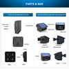 Solar Driveway Alarm System-1/4 Mile Long Transmission Range-Solar Powered No