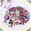 Beavorty 2 Packs Glitter Nail Confetti Manicure Beads Star Nail