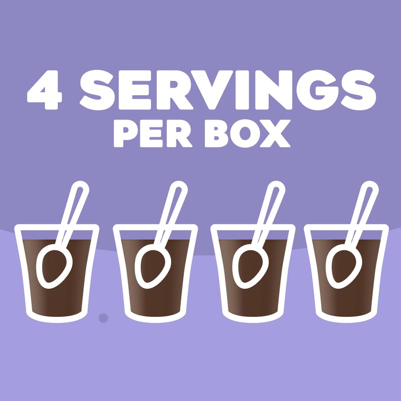 JELLO Chocolate Pie Filling Mix (3.4oz Boxes, Pack of 6)