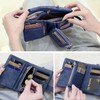 PofeeXIO Womens Small Bifold Leather Wallets RFID Ladies Wristlet with