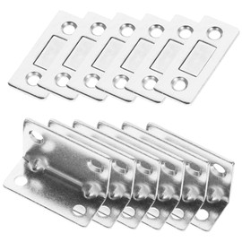 GLEAVI Juego De 6 Imanes De Succión Para Puerta De Gabinete Ganchos Magnéticos Cierres De Gabinete Tope De Puerta Magnético Cierres Magnéticos Para Puertas De Gabinete Cierre De