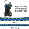 Obcursco PWC Bungee Dock Line Stretchable for Kayak, Boat, Marine,