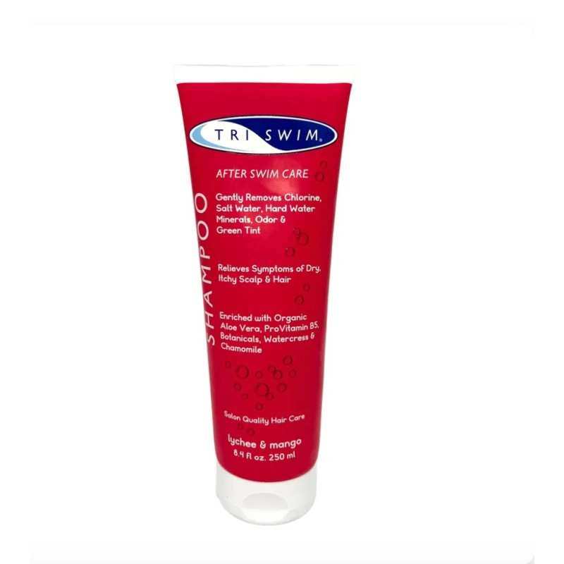 TRISWIM Holiday Gift Set Red Shampoo/Green Body Wash