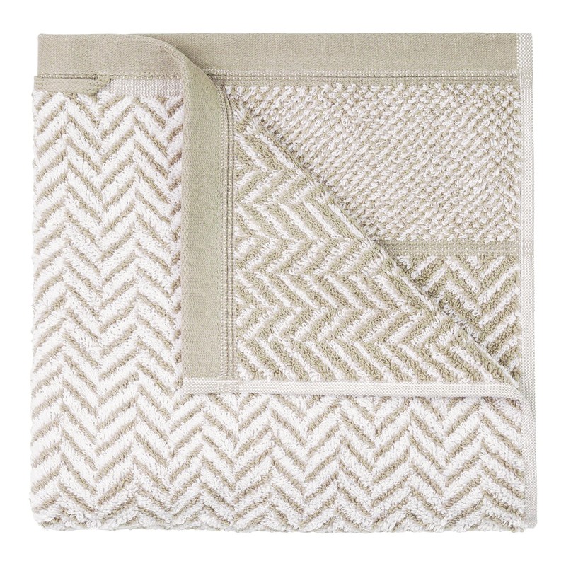 herzbach home Hand Towel Set of 2 100% Cotton 50