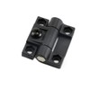 10PCS Adjustable Torque Hinge 43mmx36mm Black Plastic 4 Countersunk Holes