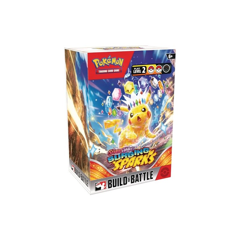 Pokémon TCG: Scarlet & Violet-Surging Sparks Build & Battle Box