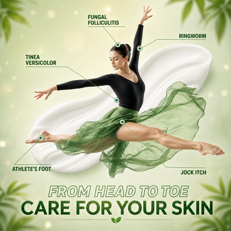 Tea Tree Oil Cream for Fungal-Prone Skin – Suitable for