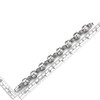 COOLSTEELANDBEYOND Men's Stainless Steel Skull Bracelet, Gothic Punk Biker Chain