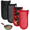 CALIDAKA 4Pcs Pan Handle Sleeve Silicone Hot Handler Holder,Cast Iron