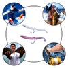 10 Pcs Sea Eel False Fishing Baits Soft Plastic Sea