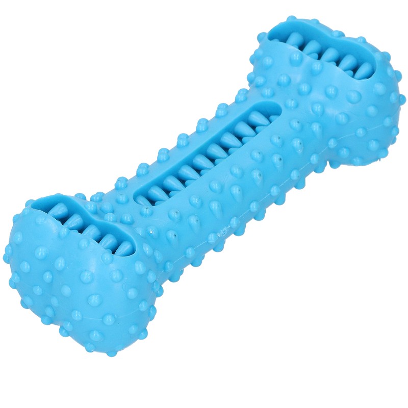 TPR Dog Teeth Cleaning Chew Toy Food Dispenser Brushing Stick