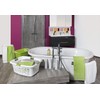 Rotho Flowers Housekeeping Tub 12 Litre, One Size, Grey