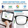 WEMOOTANTS 4 PACKS Blue Light Blocking Reading Glasses Women Computer
