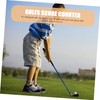 Outanaya Portable Golf Score Counter Hat Clip Durable Scoring Device