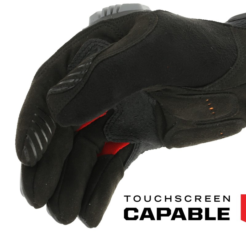 Mechanix Wear - M-Pact Work Gloves (Small, Black/Red)