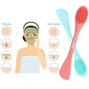 MSQ Silicone Face Mask Brush, Soft Facial Cleansing Scrubber, 2