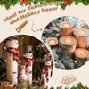 8 Pack Birch Logs (2.3"-3.2" Dia) Birch Wood for Halloween
