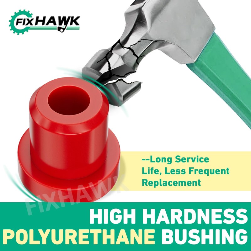 FIXHAWK Club Car Precedent Bushing Kit, Polyurethane Bushings for Front
