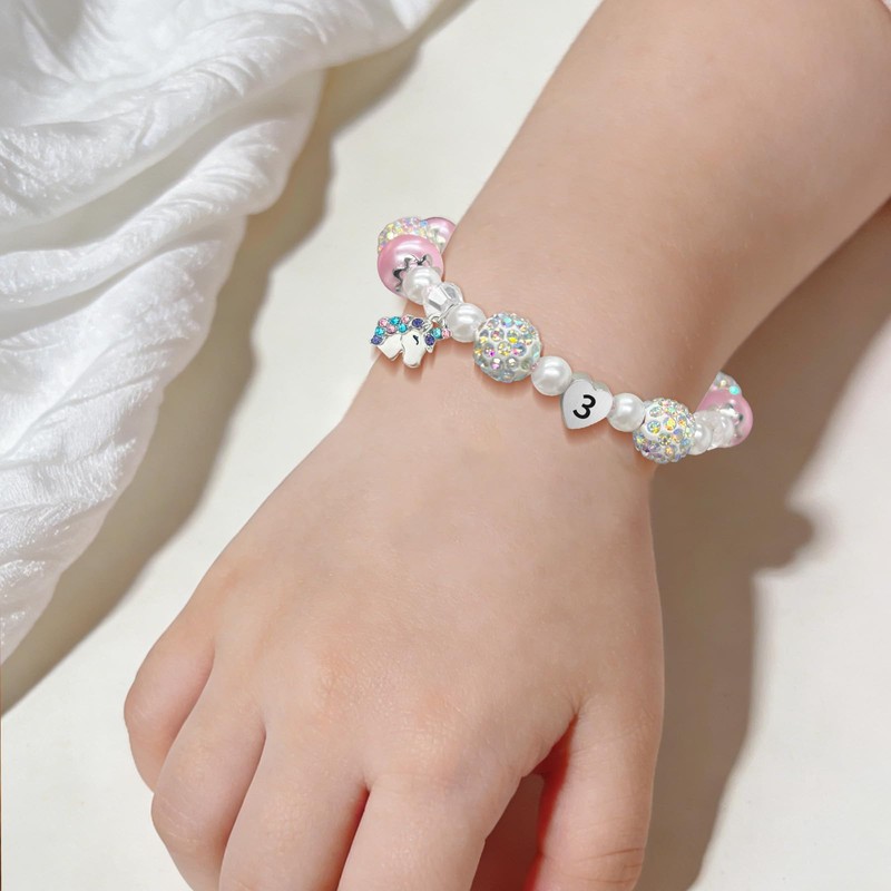 Unicorn Bracelet for Girls 2 Year Old Girl Birthday Gift