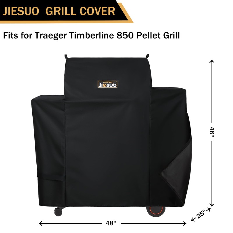 Jiesuo Grill Cover for Traeger Timberline 850 Grills, Heavy Duty