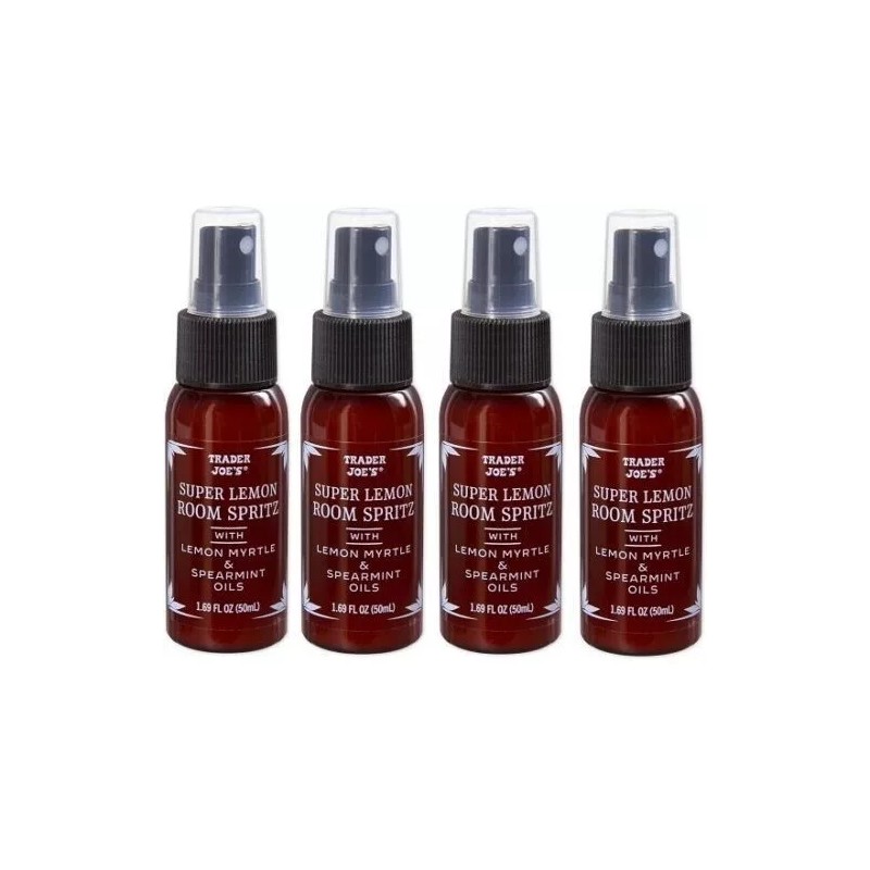 Trader Joe's 4- PACK Trader Joe's Super Lemon Room Spritz