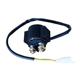 AHL Starter Solenoid Relay for 4-Stroke GY6 Engine 50cc 150cc 200cc 250cc ATV Dirt Bikes Scooters Go Kart Dne Buggys Quad 4 Wheelers Pit Bike Moped Roketa SSR Taotao Sunl Coolster