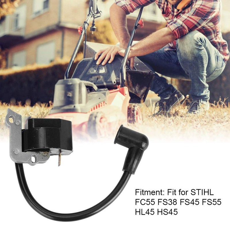 Ignition Coil Replacement Accessories Fit for STIHL FC55 FS38 FS45