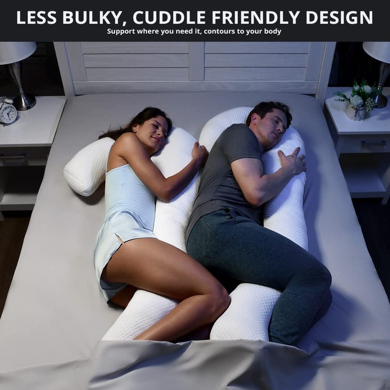 Contour Swan Body Pillow w/Pillowcase Cool XL - As Seen