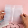 Dwpetzo Clear Zipper Pocket for Travelers Notebook, 4 Insert Passport