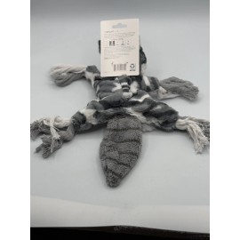 Vibrant Life Cozy & Tug Buddy Rope Dog Toy , With Squeaker and Crinkle  (Chew Level 2)