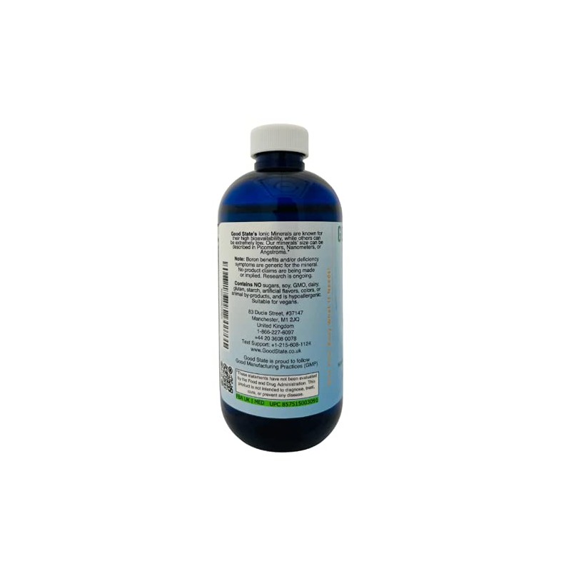 Good State | Liquid Ionic Boron | Dietary Supplement |