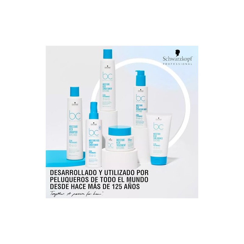 BONACURE Moisture Kick Crema Rizos Elásticos Vegana Sin Aclarado 150