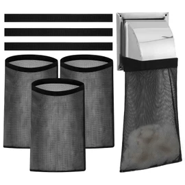 3Pcs Dryer Vent Lint Bag, Lint Trap Catcher for Dryer Vent, Lint Vent Trap Bag for Outside