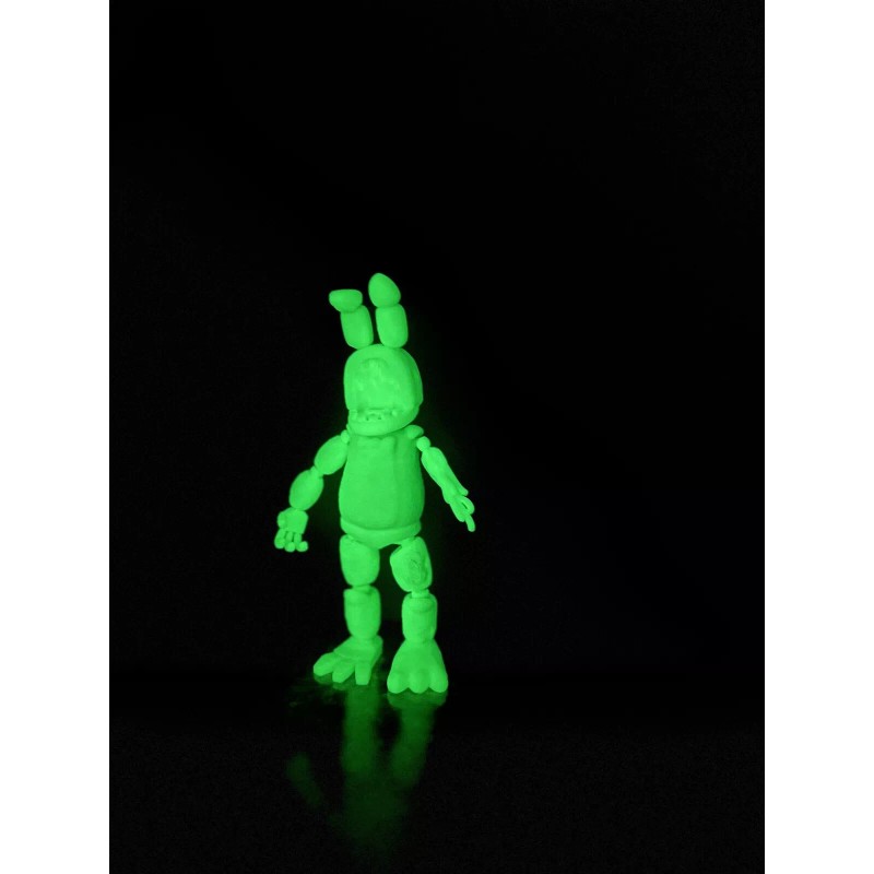 Withered Bonnie GLOW 3D Figure FNAF Five Nights At Freddys