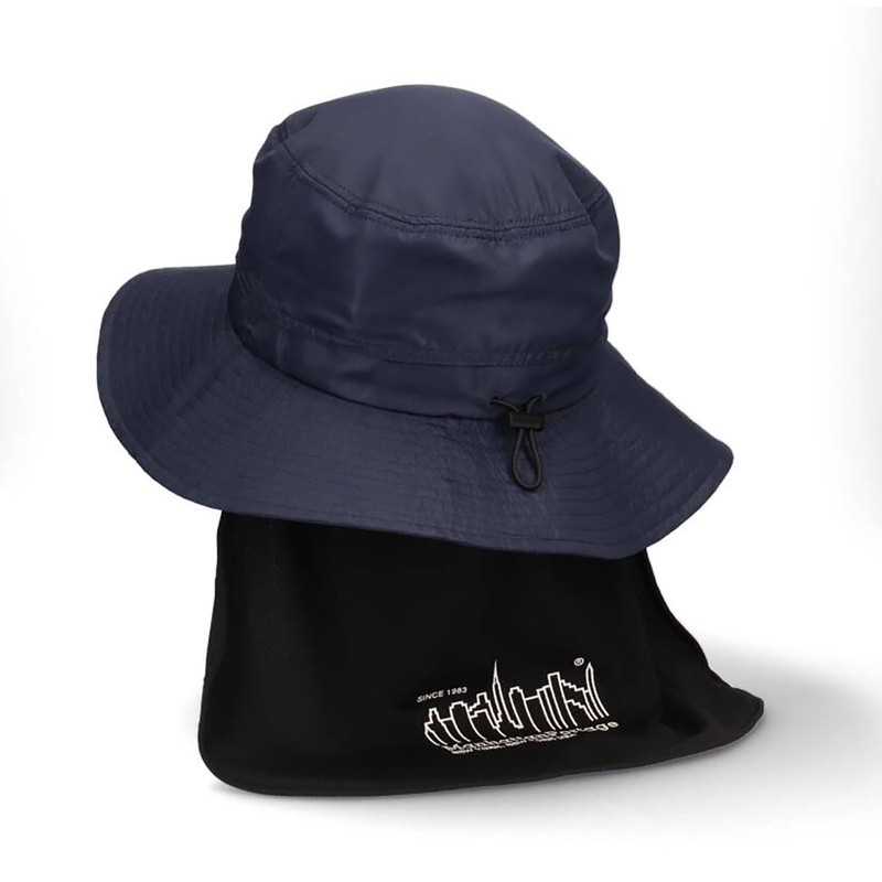 Manhattan Portage Sunshade Logo Adventure Hat with Sun Shade Box