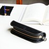 PORCO ROSSO Original Tochigi Leather Pencil Case, Made in Japan,