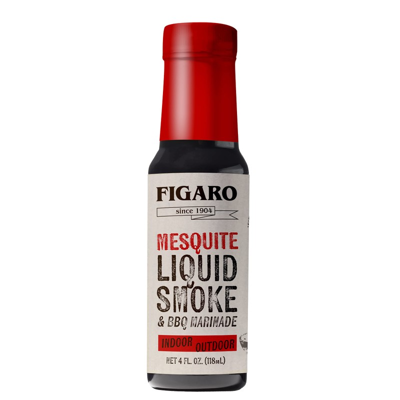Crystal Louisiana's Mesquite Liquid Smoke & BBQ Marinade, 4 Ounce,