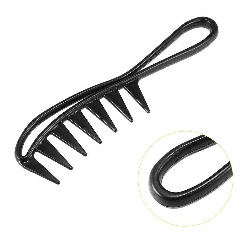 VOCOSTE Afro Wide Tooth Comb Large Hair Fork Comb Hairdressing