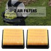 SYOWADA 2PCS 900777005 Air Filter Replacement for Ryobi RY08420 RY08420A