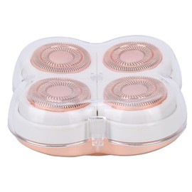 Hair Remover Replacement Head, Rose Gold Plated Replacement Head Convenient Installation Electric Hair Remover Head 360‑degree Floating Blade for Home Use