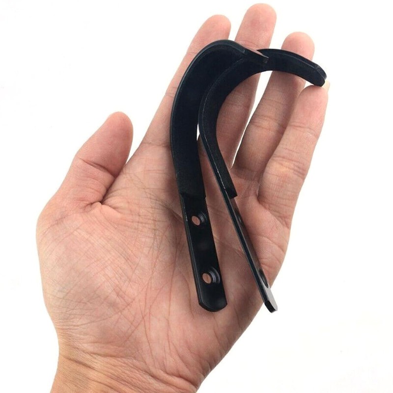RALSPEC 4 x Padded Rifle Wall Mounting Hooks Brackets Gun